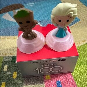 Disney Blue and Brown Character Figure Set